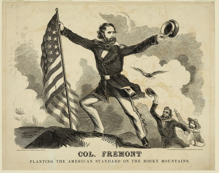 File:800px-Col. Fremont planting the American standard on the Rocky Mountains LCCN2003689276.jpg